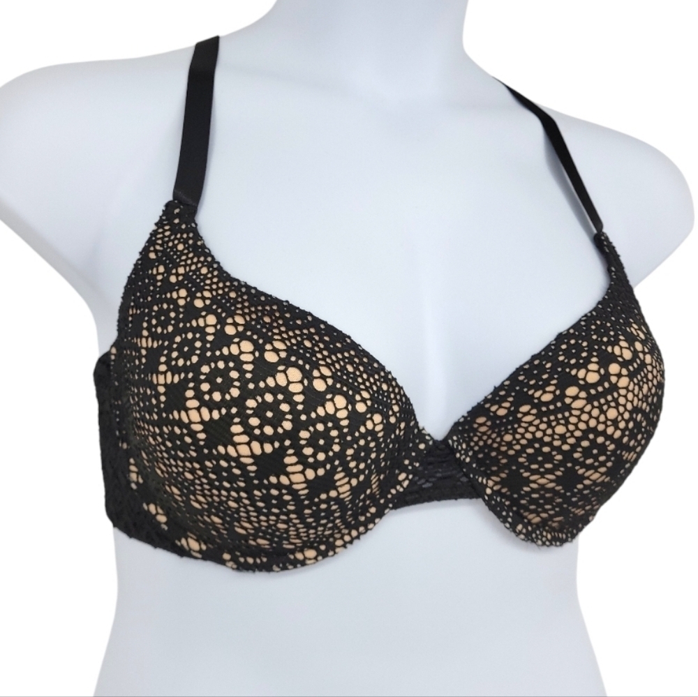Rampage Intimates Womens Adjustable Bra Size 38‎ D